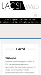 Mobile Screenshot of lacsi.org